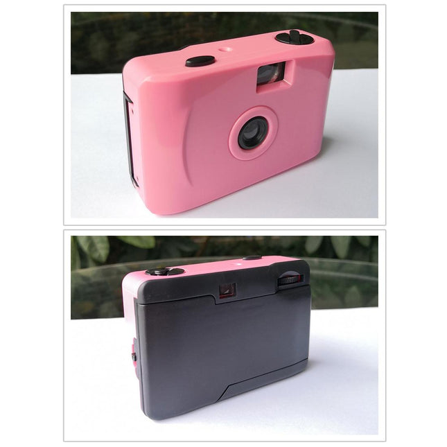 Retro Film Camera For Kids - Waterproof 5M - Flowers Pattern
