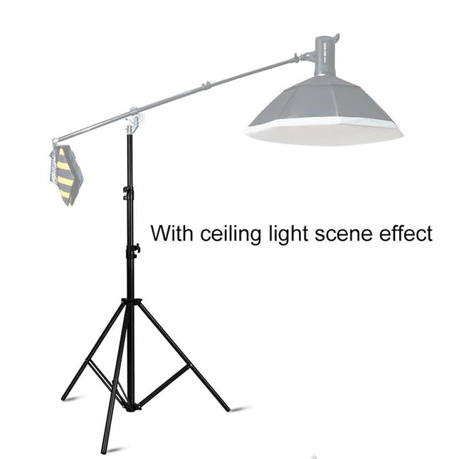 Professional Photography Lighting Stand With Spring Buffer For Studio Flash