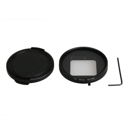Professional 52Mm Lens Filter Set For Gopro Hero5 With Protective Caps And Hex Spanner