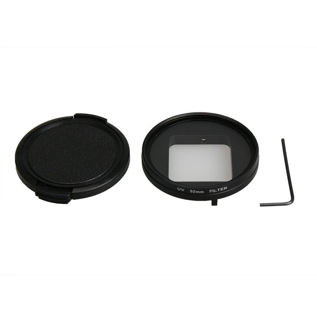 Professional 52Mm Lens Filter Set For Gopro Hero5 With Protective Caps And Hex Spanner