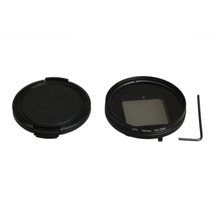 Professional 52Mm Lens Filter Set For Gopro Hero5 With Protective Caps And Hex Spanner