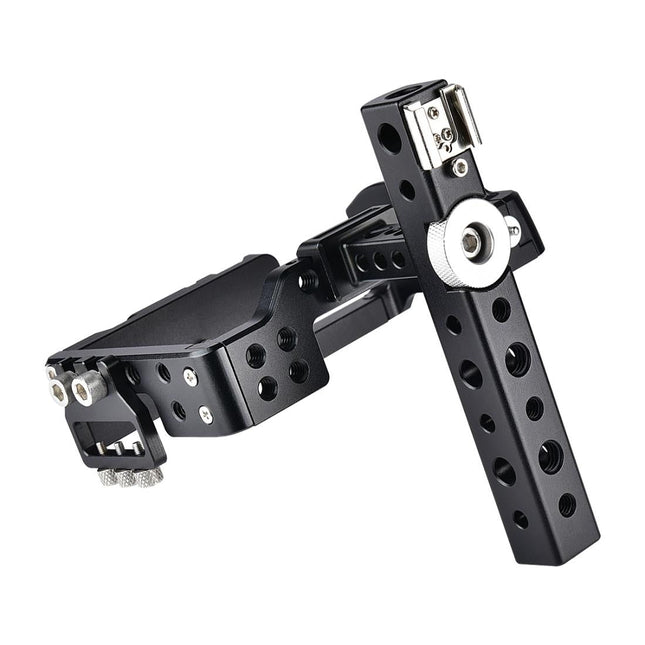 Sony A6000 / A6300 / A6500 / A6400 Camera Cage Stabilizer With Handle - Black
