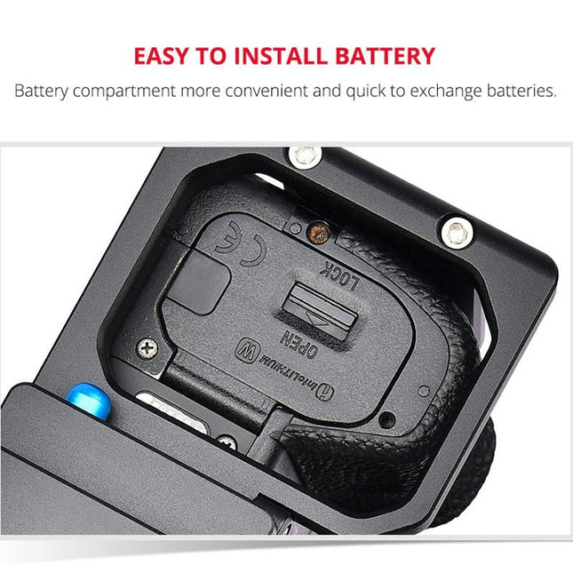 Handle Video Camera Cage Stabilizer For Sony A7K / A72 / A73 / A7S2 / A7R3 / A7R2 / A7X Black