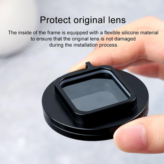 52Mm 8X Filter Kit For Gopro Hero 7 / 6 / 5 With Adapter And Lens Cap