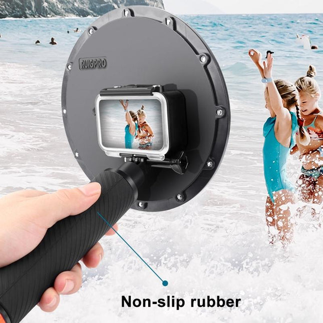 Underwater Dome Port For Dji Camera With Floating Grip