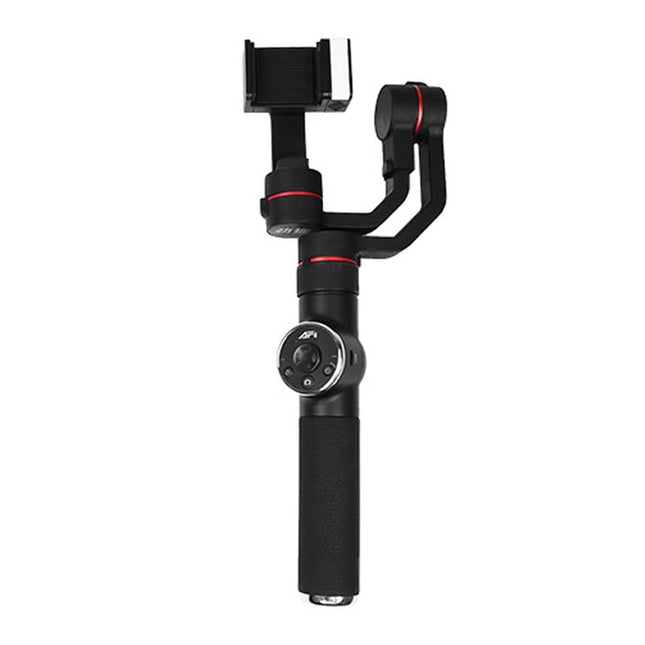 3-Axis Gimbal Stabilizer With Tripod Mount & Fill Light For Smartphones - Black