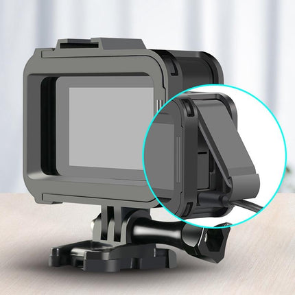 Protective Frame Mount For Gopro Hero8 - Durable Pc / Abs