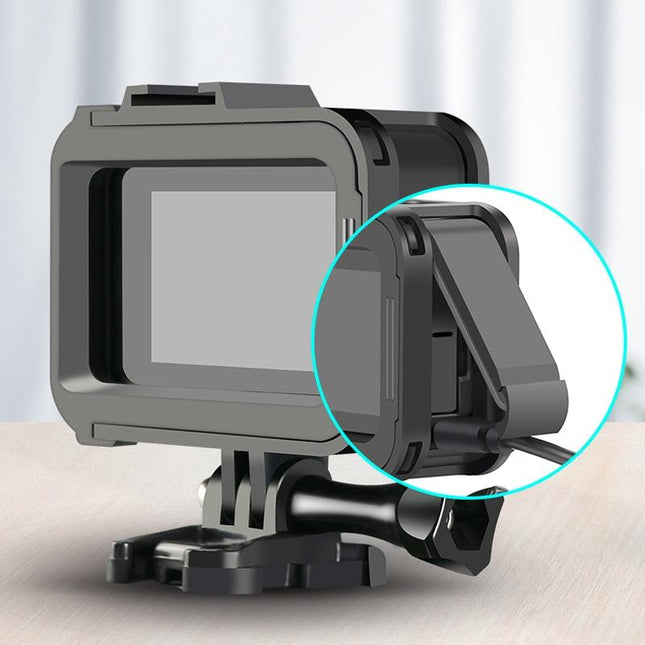 Protective Frame Mount For Gopro Hero8 - Durable Pc / Abs