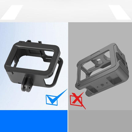 Protective Frame Mount For Gopro Hero8 - Durable Pc / Abs