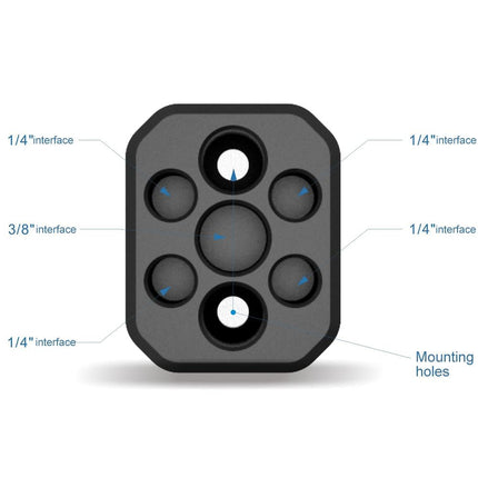 Quick Release Plate For Dji Ronin-S Gimbal Mount