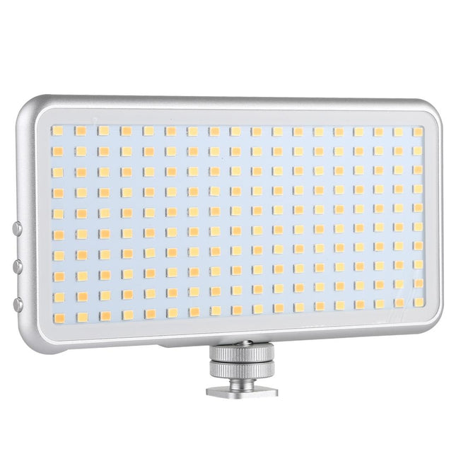 Pocket Led Studio Light For Vlogging & Photography - 180 Leds Oled Display Cold Shoe Mount - Canon / Nikon Dslr