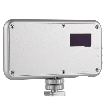 Professional Vlogging Studio Light With Oled Display For Canon / Nikon Dslr