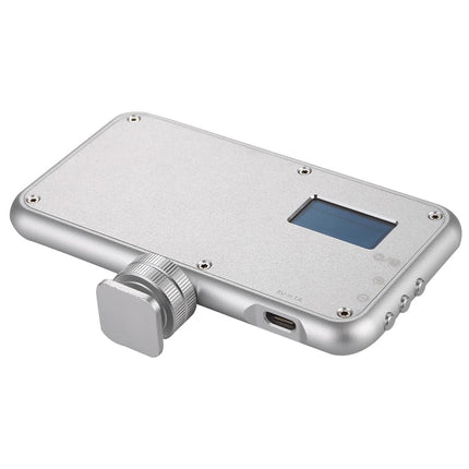 Professional Vlogging Studio Light With Oled Display For Canon / Nikon Dslr