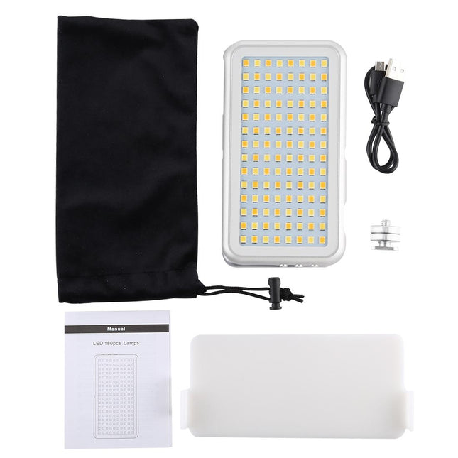 Professional Vlogging Studio Light With Oled Display For Canon / Nikon Dslr