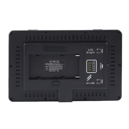 Professional Led Studio Light For Vlogging & Photography - 520 Leds 4100Lm - Canon / Nikon Dslr Compatible