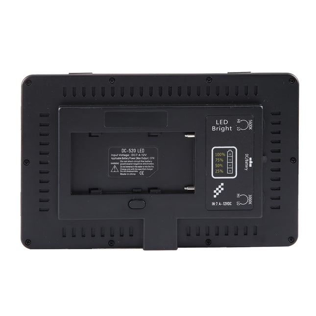 Professional Led Studio Light For Vlogging & Photography - 520 Leds 4100Lm - Canon / Nikon Dslr Compatible