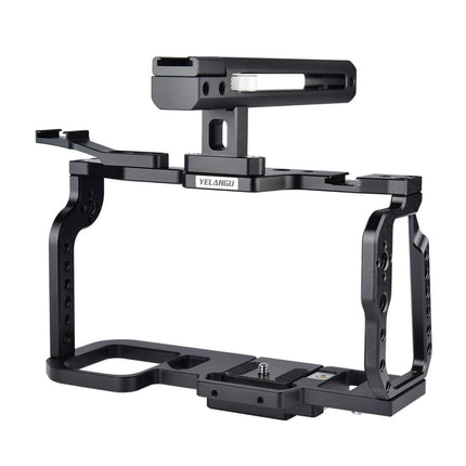 Video Camera Cage Stabilizer For Dji Bmpcc 4K - Black Handle