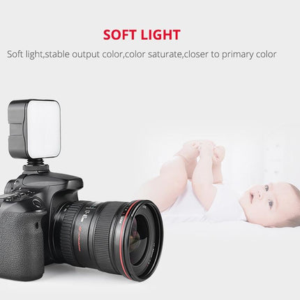 49 Led Video Light For Camera / Camcorder - Black