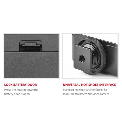 49 Led Video Light For Camera / Camcorder - Black