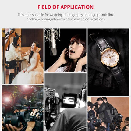 49 Led Video Light For Camera / Camcorder - Black