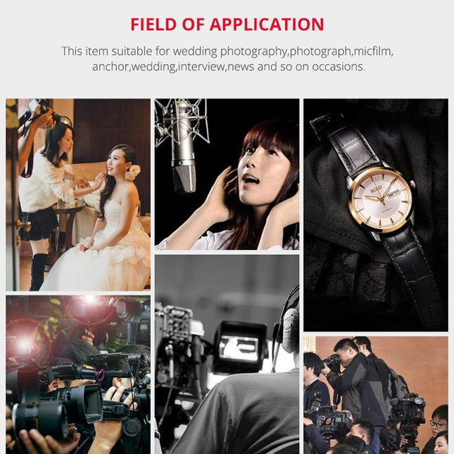 49 Led Video Light For Camera / Camcorder - Black