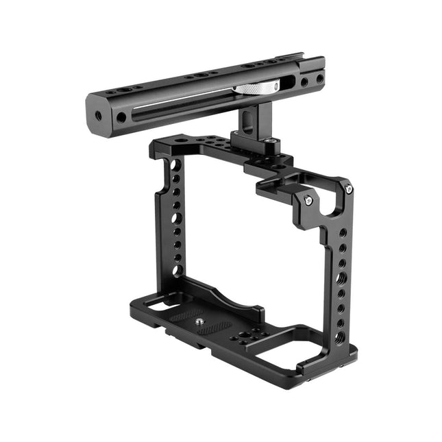 Panasonic Lumix Dc-S1H / Dc-S1 / Dc-S1R Camera Cage Stabilizer With Handle - Black