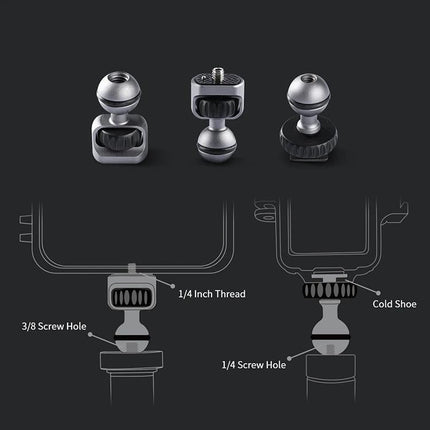 Adjustable Magic Arm Mount For Slr Camera - Grey