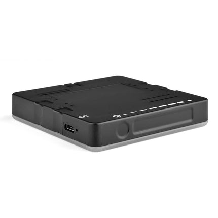 Portable 49-Led Phone Photography Fill Light With 6 Filters - Black