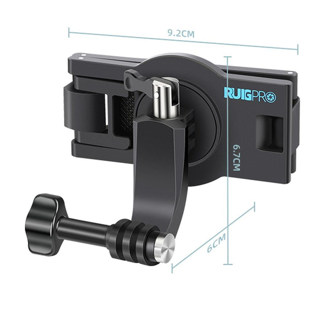 360 Degree Rotating Quick Release Backpack Strap Mount For Gopro Hero 12