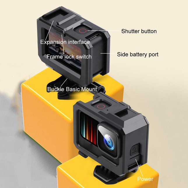 Protective Case With Mount And Screw For Gopro Hero10 / 9
