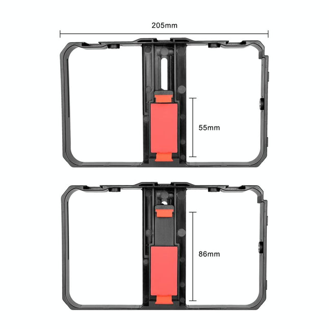 Vlogging Video Rig With Led Light Mic & Tripod