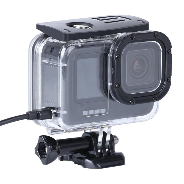 Gopro Hero10 Shockproof Case With Charging Hole And Mount