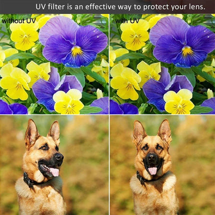 52Mm 10-In-1 Professional Lens Filter Kit For Gopro Hero10 / 9 With Adapter Ring And Cap