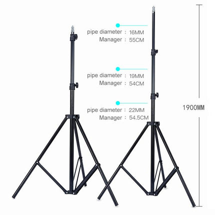 Portable 1.9M Studio Light Tripod - Oubao