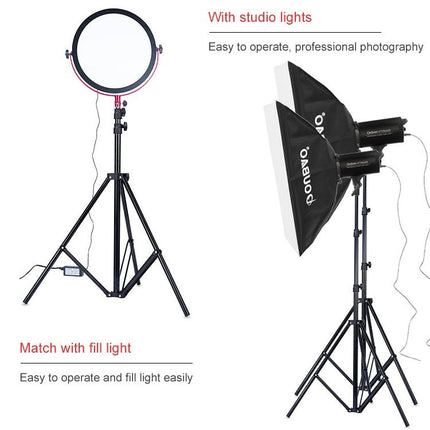 Portable 1.9M Studio Light Tripod - Oubao
