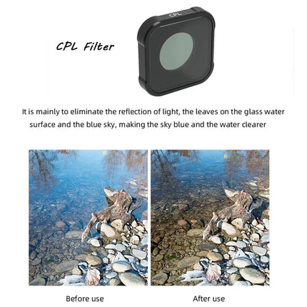 Kb Series Nd8 & Nd16 Cpl Lens Filter For Gopro Hero10