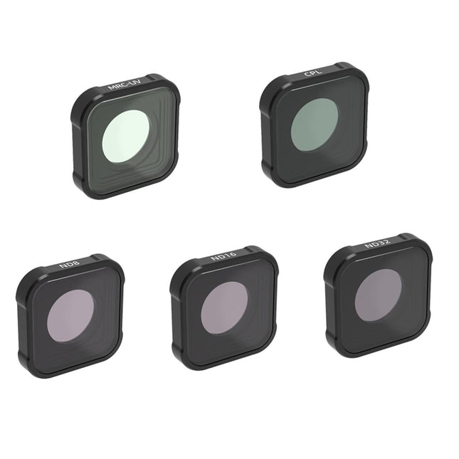Kb Series Lens Filter Set For Gopro Hero10 / 9 - Mcuv Cpl Nd8-32