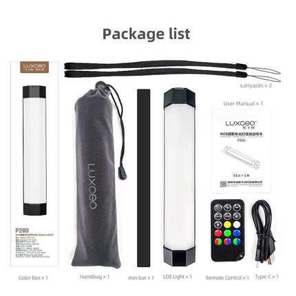 Adjustable Rgb Led Video Light With Remote Control