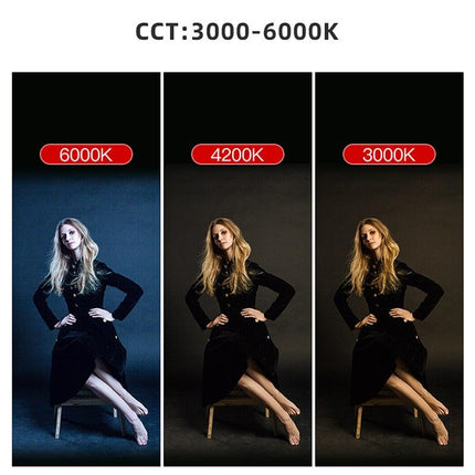 Adjustable Rgb Led Video Light With Remote Control