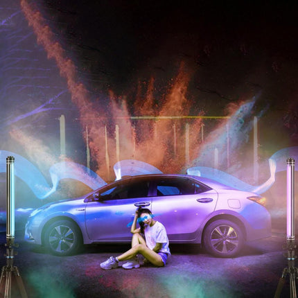 Adjustable Rgb Led Video Light With Remote Control