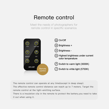 Handheld Dual Temperature Led Stick Light - Orange