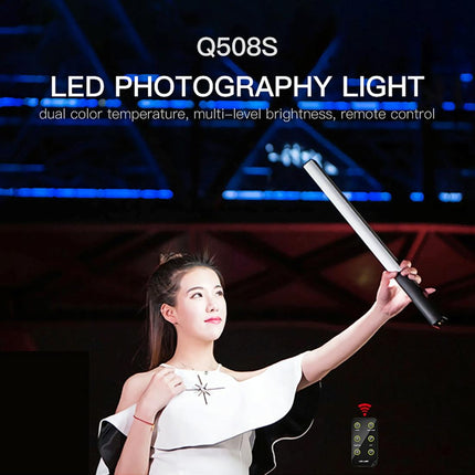 Handheld Led Fill Light For Video 1000Lm Dual Colour Black