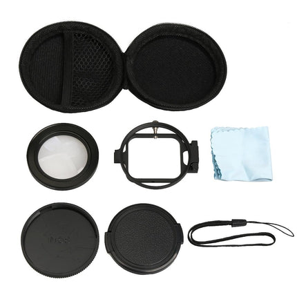 58Mm Macro Lens With Adapter Ring For Gopro Hero5 - Professional Quality