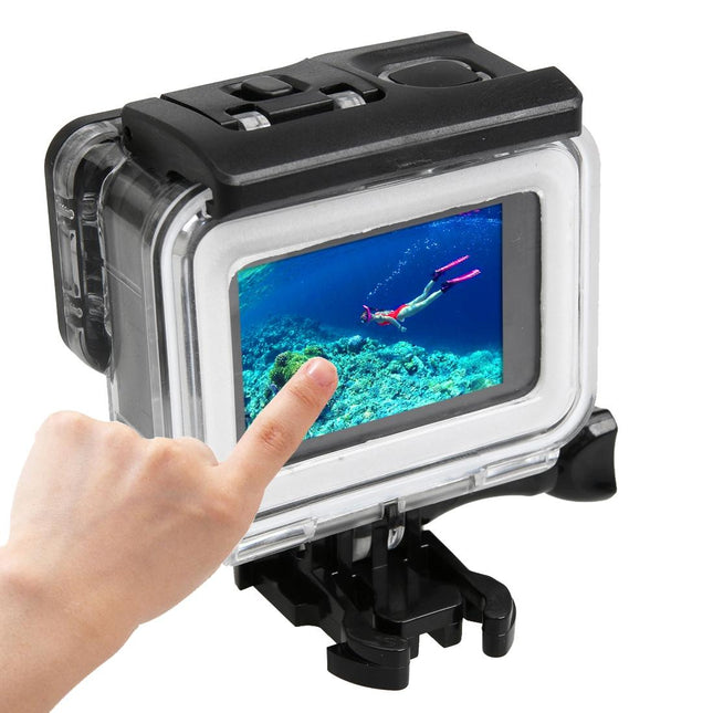 Waterproof Housing With Touch Back Cover For Gopro Hero5 - 7X6Cm