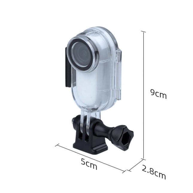 Waterproof Housing For Insta360 Go 2 With Base Adapter - 30M Depth