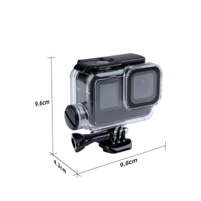 Waterproof Housing Case For Gopro Hero10 / 9 With Buckle Mount And Charging Compatibility
