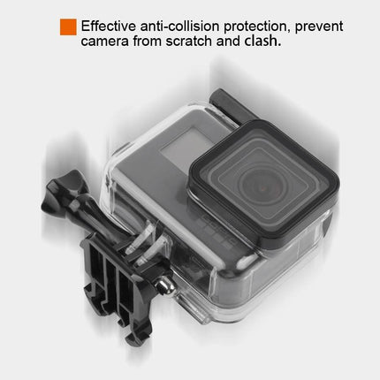 Waterproof Housing For Gopro Hero 6 / 5 With Touch Screen Back Cover - 45M