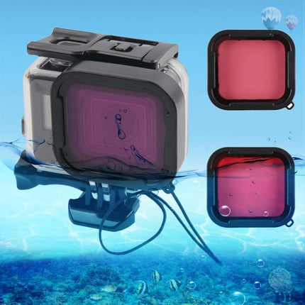 Waterproof Housing Case For Gopro Hero6 / 5 With Touch Screen Back Cover - 45M