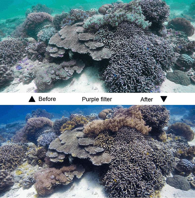 Waterproof Housing Case For Gopro Hero6 / 5 With Touch Screen Back Cover - 45M