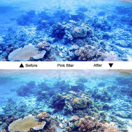 Waterproof Housing Case For Gopro Hero6 / 5 With Touch Screen Back Cover - 45M